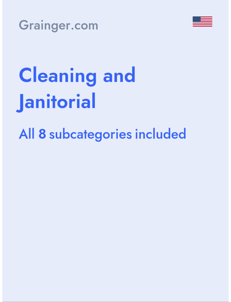 Cleaning and Janitorial - Grainger.com - USA