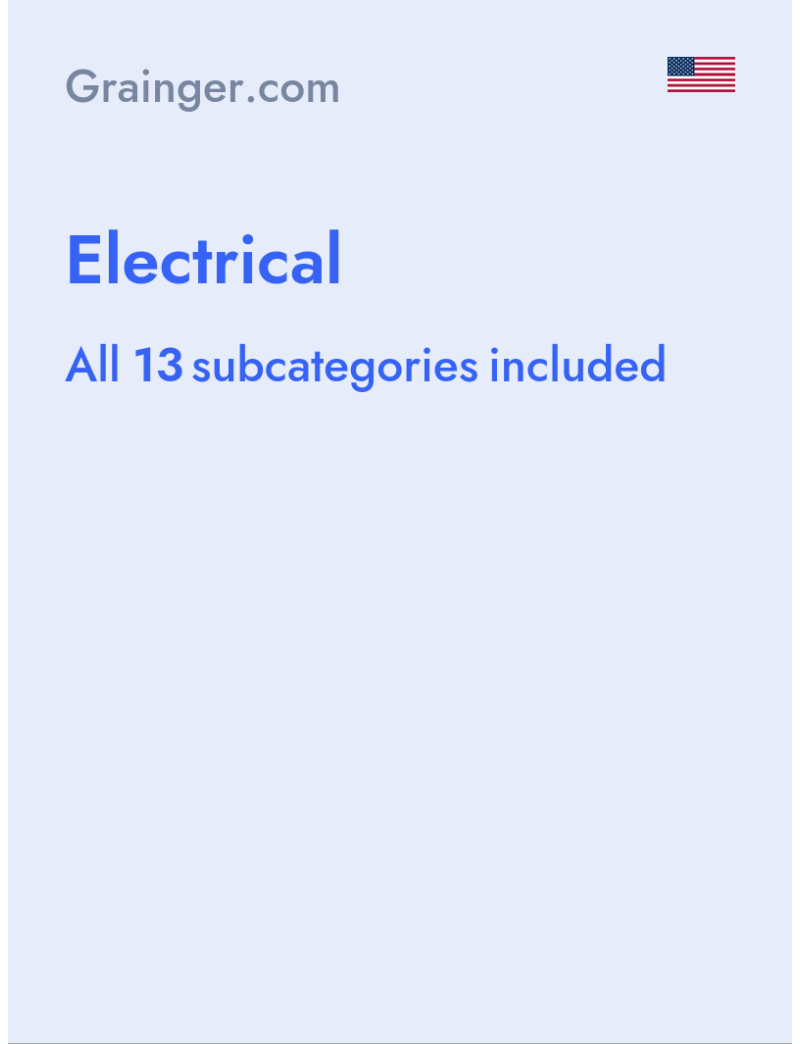 Electrical - Grainger.com - USA