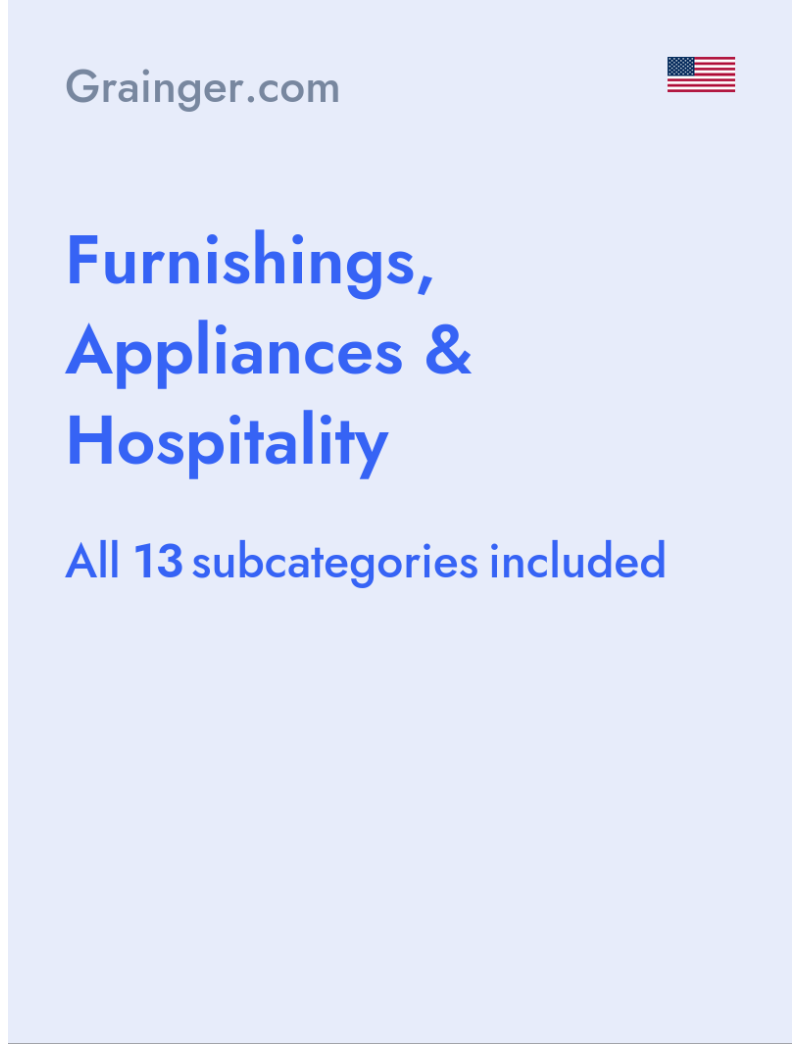 Furnishings, Appliances & Hospitality - Grainger.com - USA