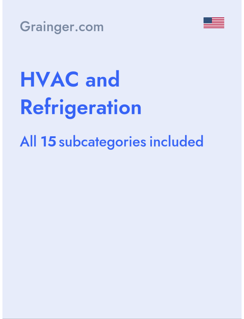 HVAC and Refrigeration - Grainger.com - USA