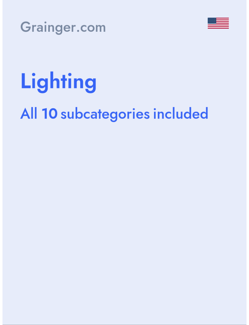 Lighting - Grainger.com - USA