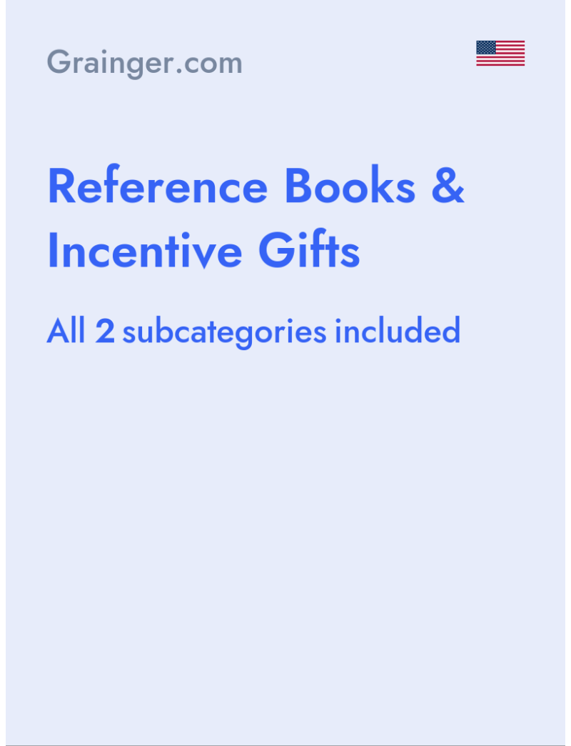 Reference Books & Incentive Gifts - Grainger.com - USA
