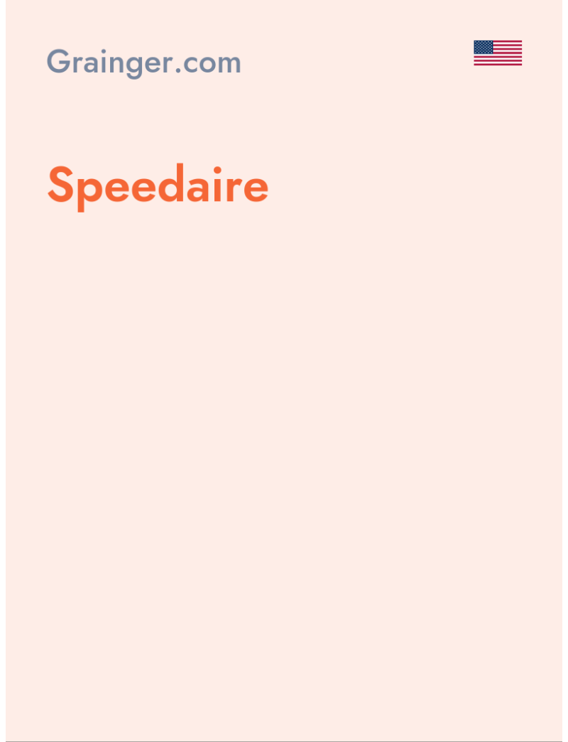Speedaire - Grainger.com - USA