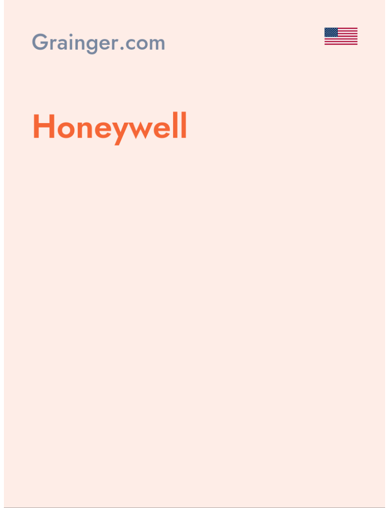 Honeywell - Grainger.com - USA