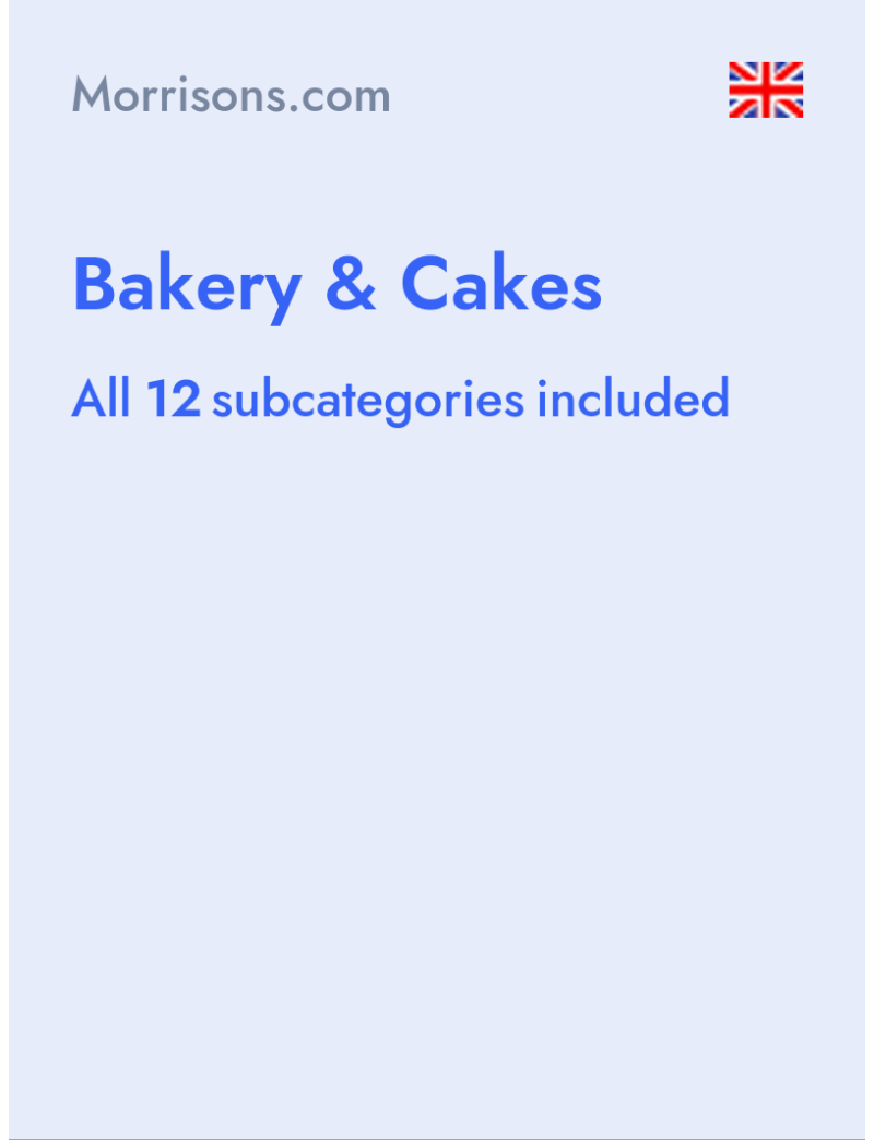 Bakery & Cakes - Morrisons.com - United Kingdom