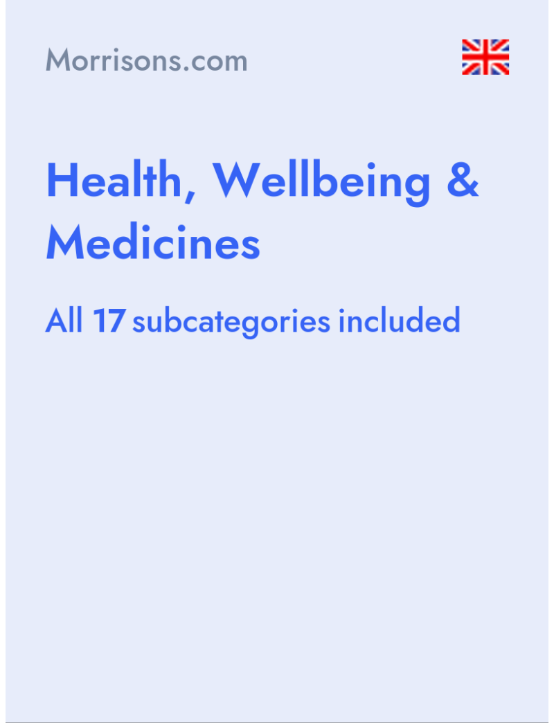 Health, Wellbeing & Medicines - Morrisons.com - United Kingdom
