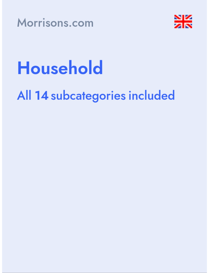 Household - Morrisons.com - United Kingdom