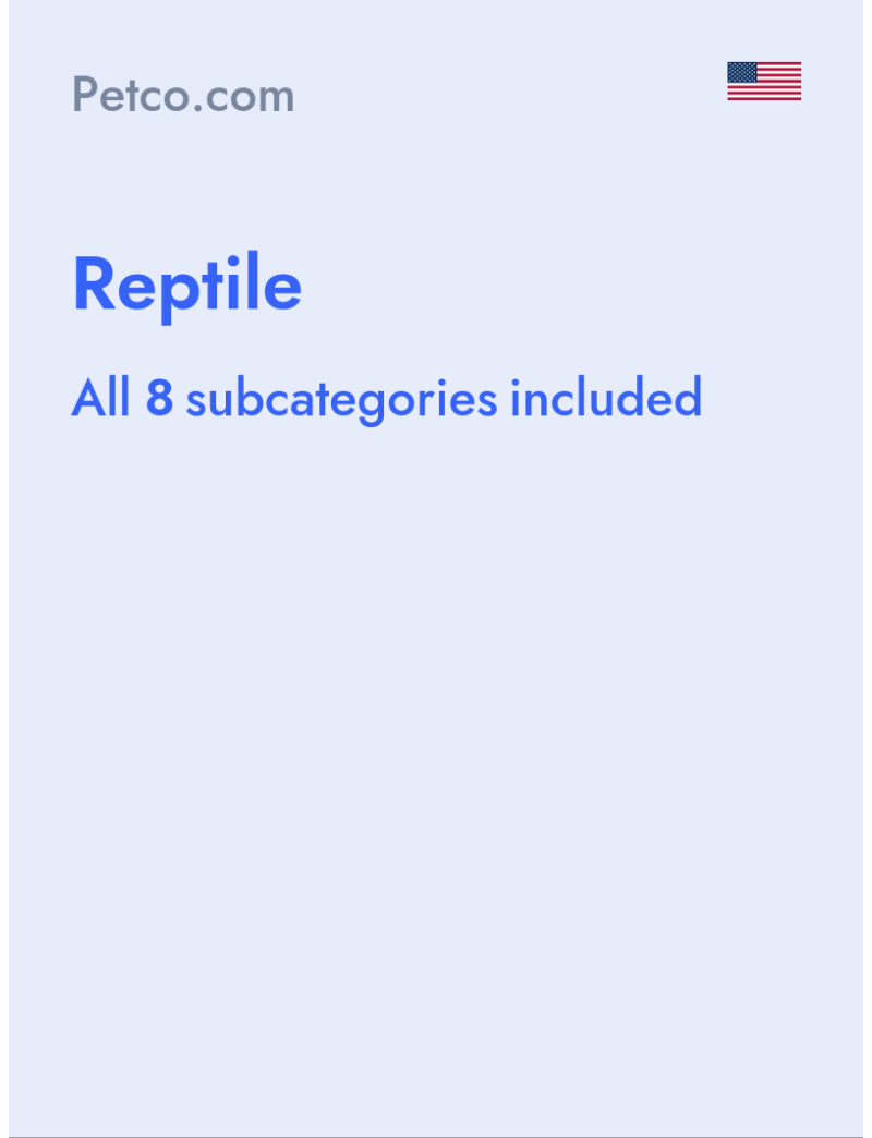 Reptile - Petco.com - USA