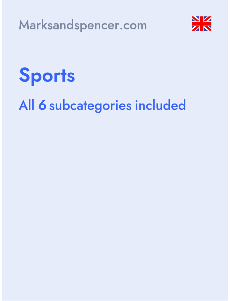 Sports - Marksandspencer.com - United Kingdom