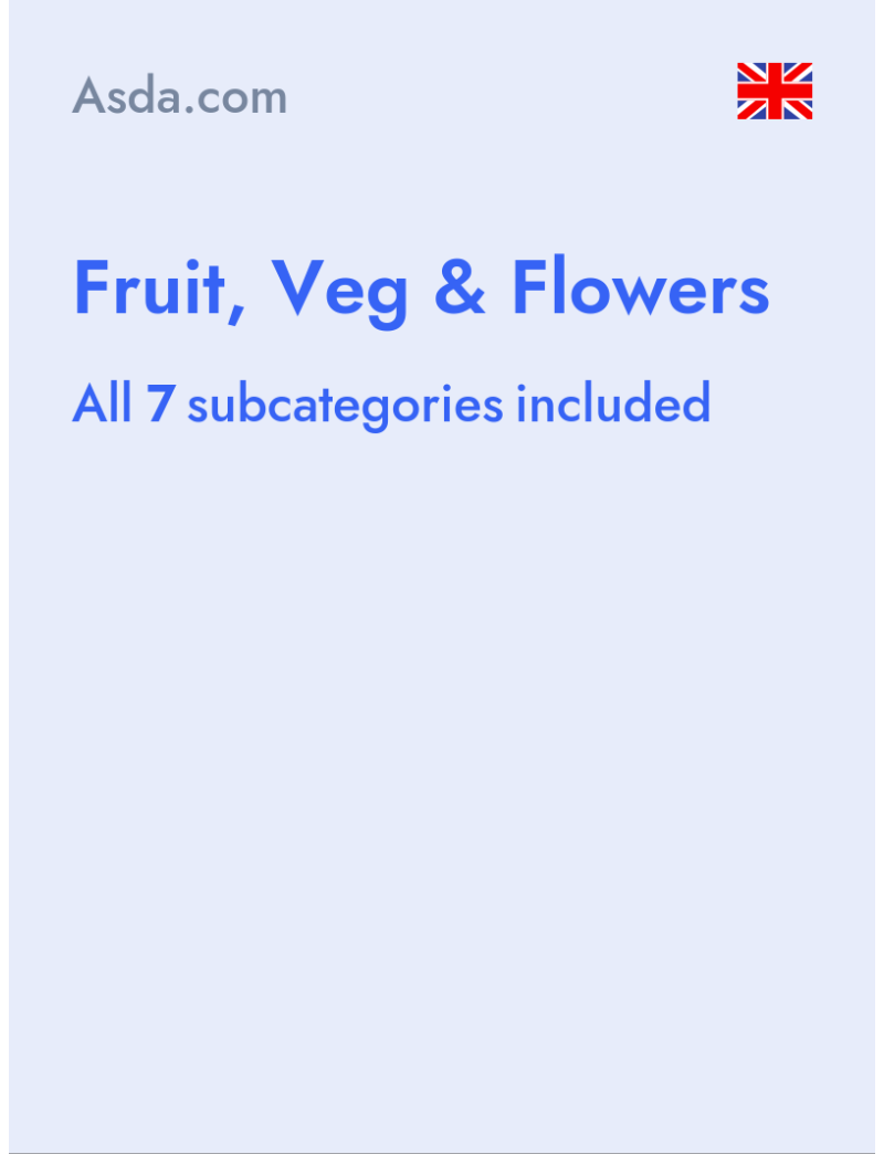 Fruit, Veg & Flowers - Asda.com - United Kingdom