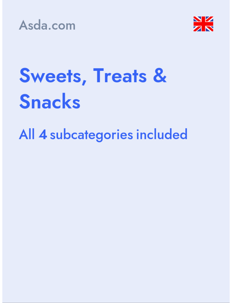 Sweets, Treats & Snacks - Asda.com - United Kingdom
