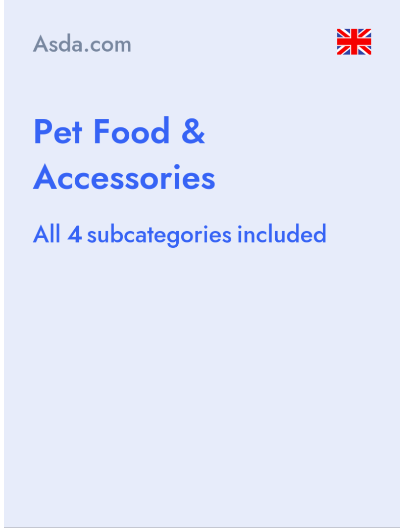 Pet Food & Accessories - Asda.com - United Kingdom
