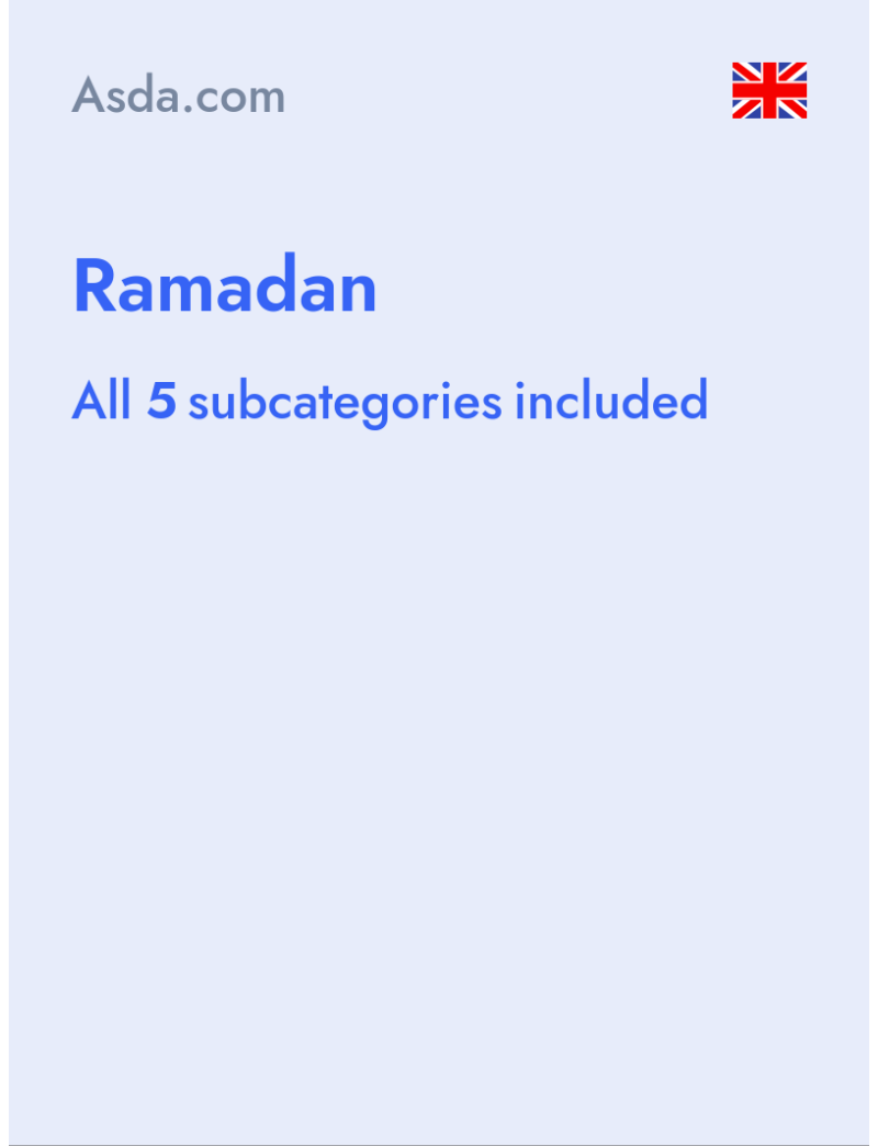 Ramadan - Asda.com - United Kingdom