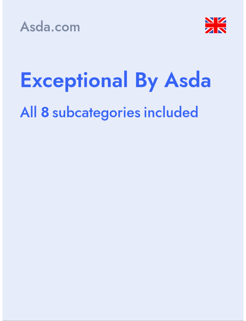 Exceptional By Asda - Asda.com - United Kingdom