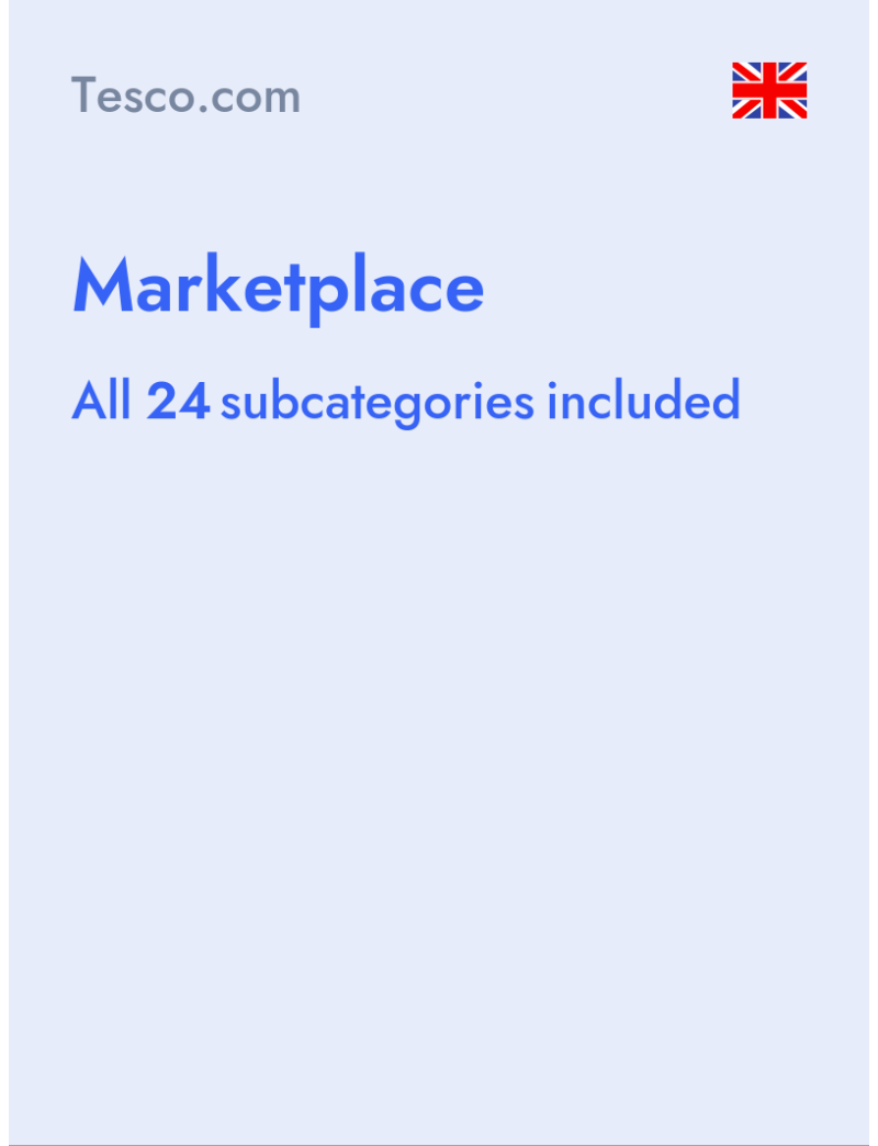 Marketplace - Tesco.com - United Kingdom