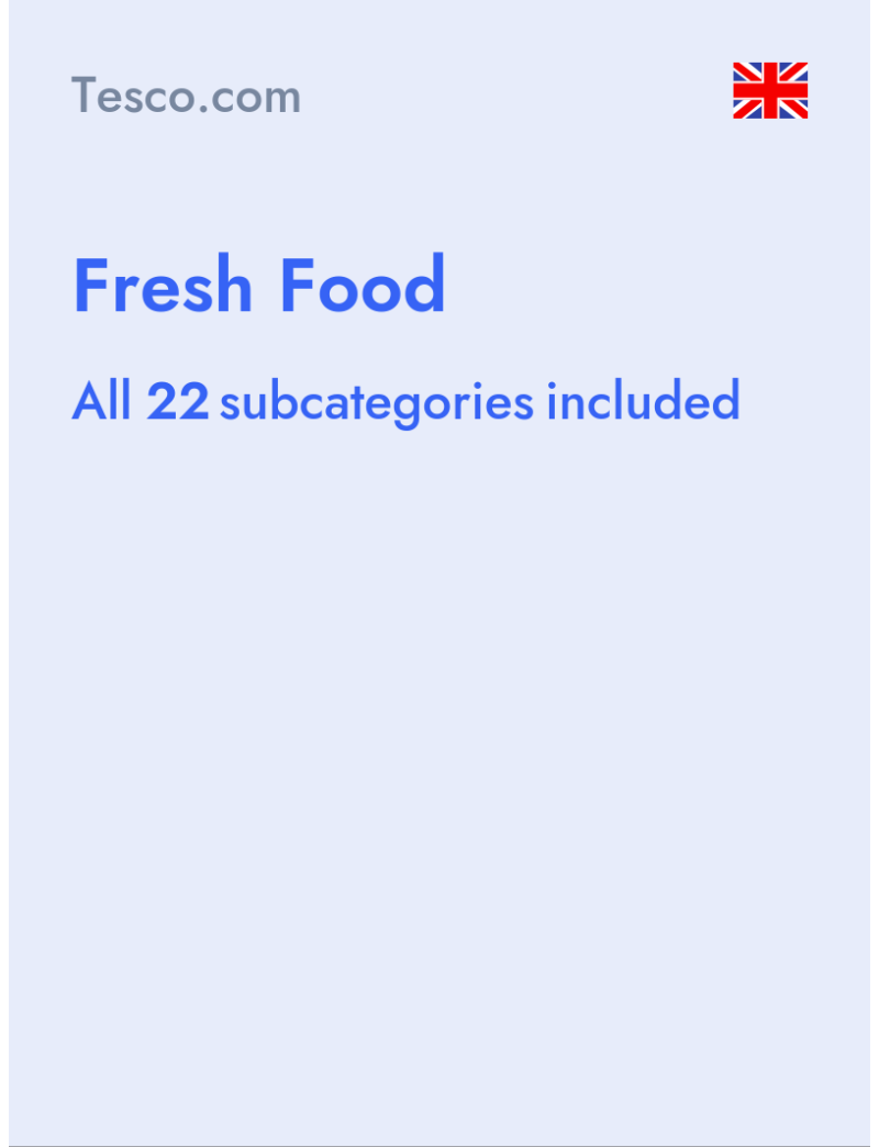 Fresh Food - Tesco.com - United Kingdom