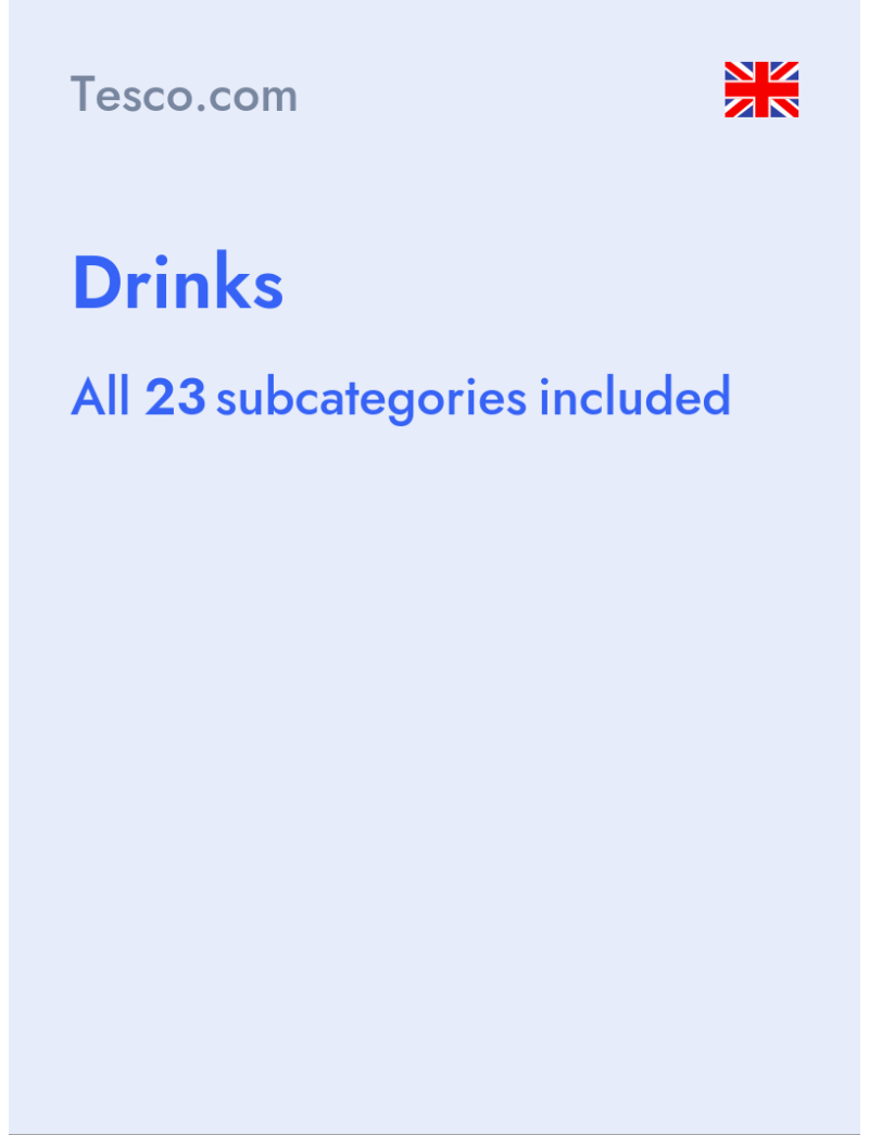 Drinks - Tesco.com - United Kingdom
