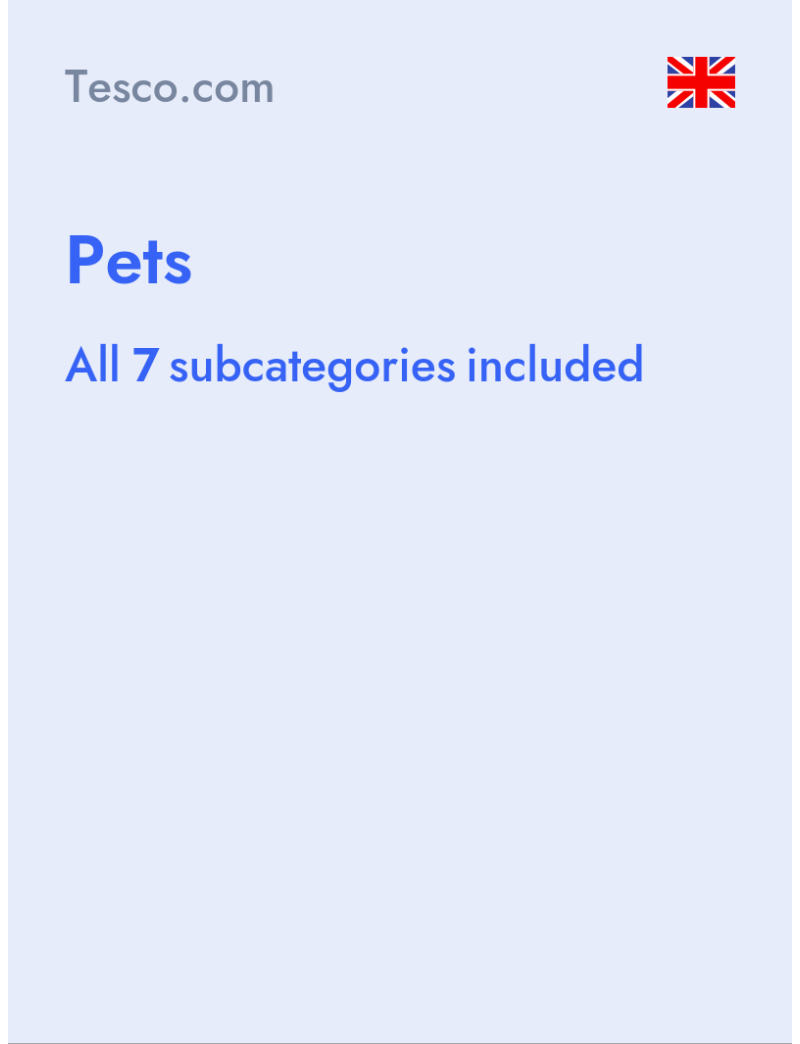 Pets - Tesco.com - United Kingdom