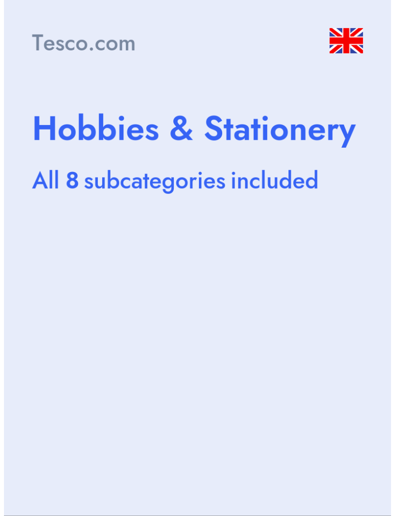 Hobbies & Stationery - Tesco.com - United Kingdom