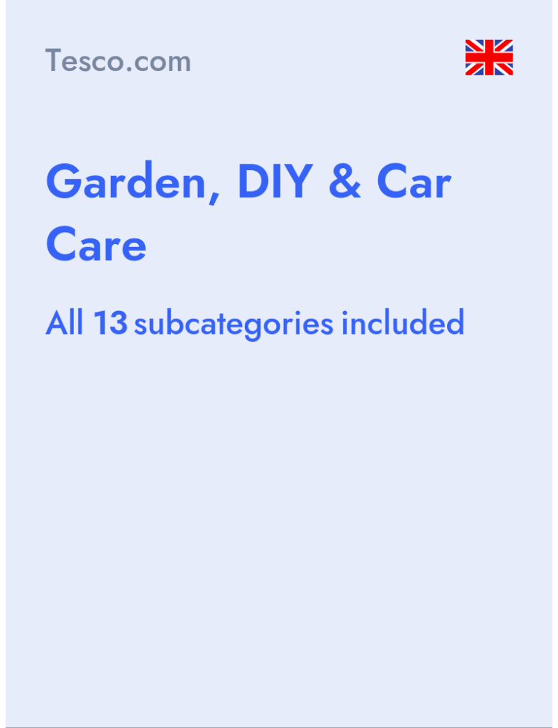 Garden, DIY & Car Care - Tesco.com - United Kingdom