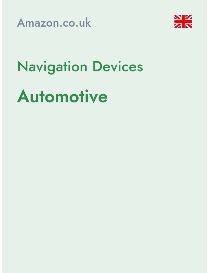 Navigation Devices (Automotive) - amazon.co.uk - United Kingdom