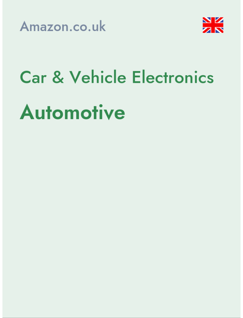 Car & Vehicle Electronics (Automotive) - amazon.co.uk - United Kingdom