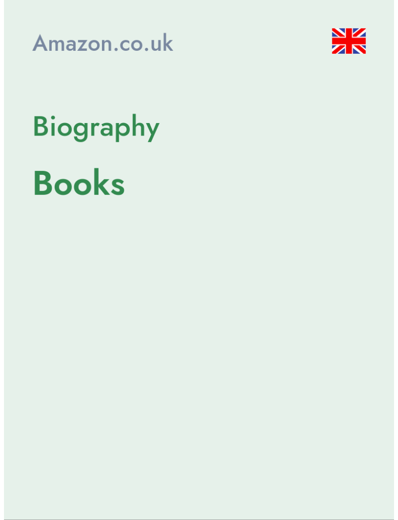 Biography (Books) - amazon.co.uk - United Kingdom