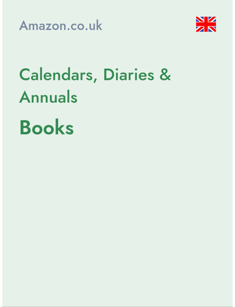 Calendars, Diaries & Annuals (Books) - amazon.co.uk - United Kingdom