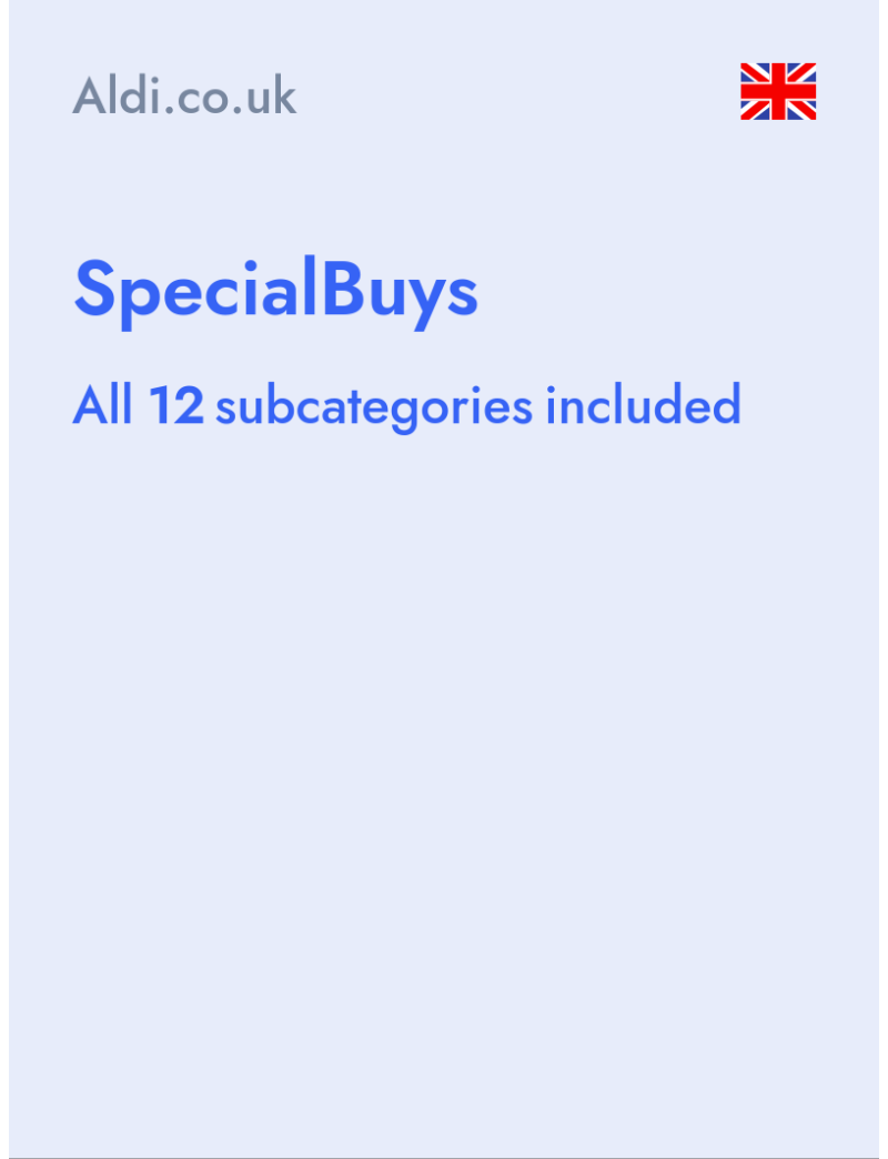 SpecialBuys - Aldi.co.uk - United Kingdom