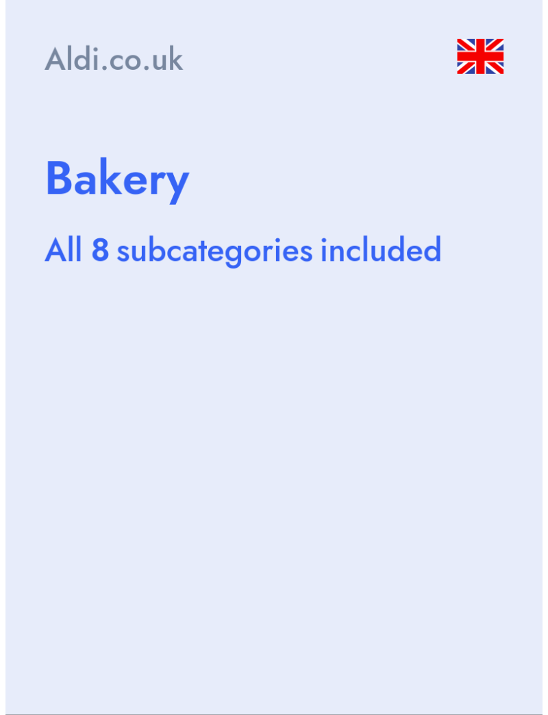 Bakery - Aldi.co.uk - United Kingdom