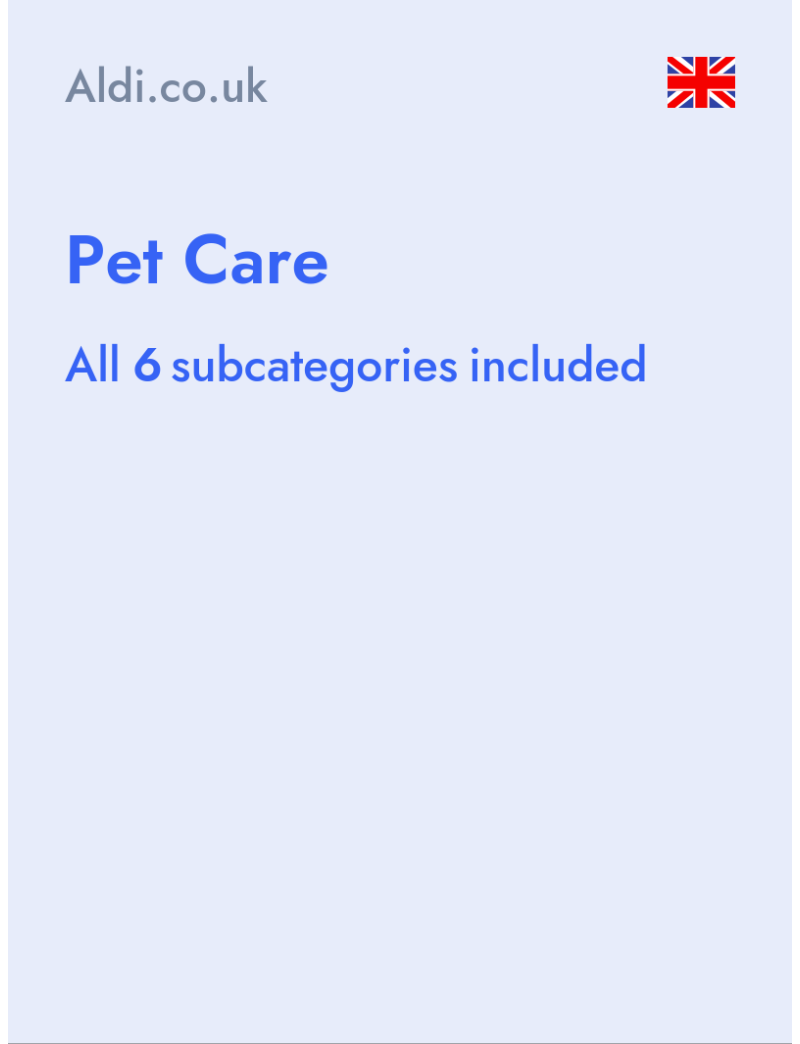 Pet Care - Aldi.co.uk - United Kingdom