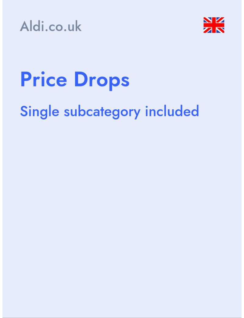 Price Drops - Aldi.co.uk - United Kingdom