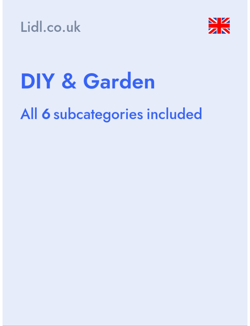 DIY & Garden - Lidl.co.uk - United Kingdom