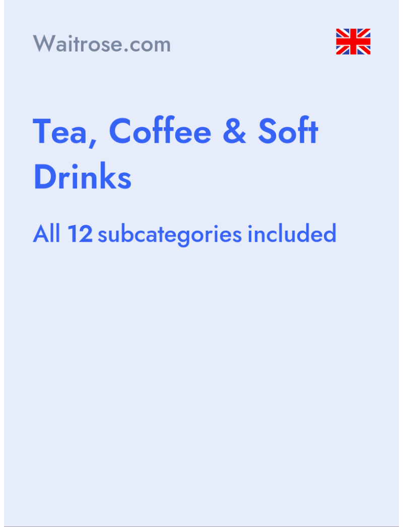 Tea, Coffee & Soft Drinks - Waitrose.com - United Kingdom