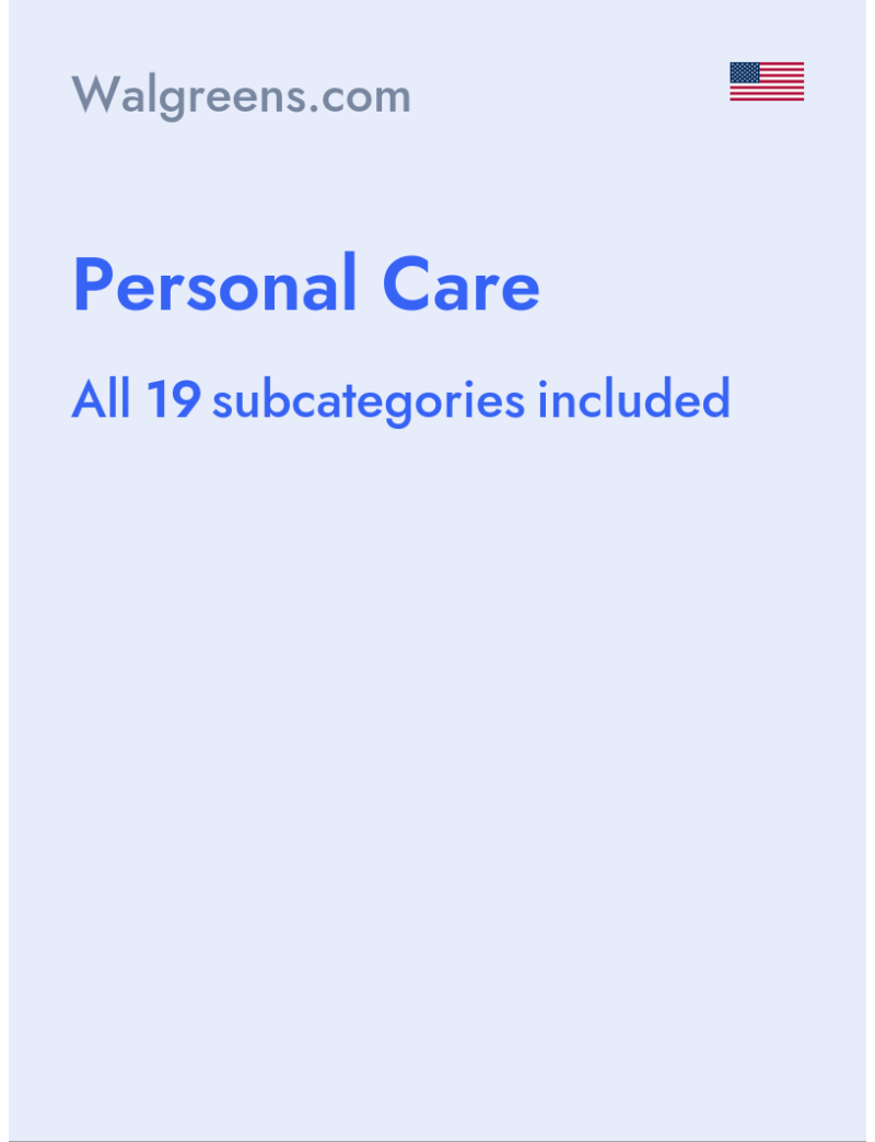 Personal Care - Walgreens.com - USA