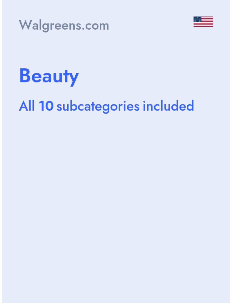 Beauty - Walgreens.com - USA