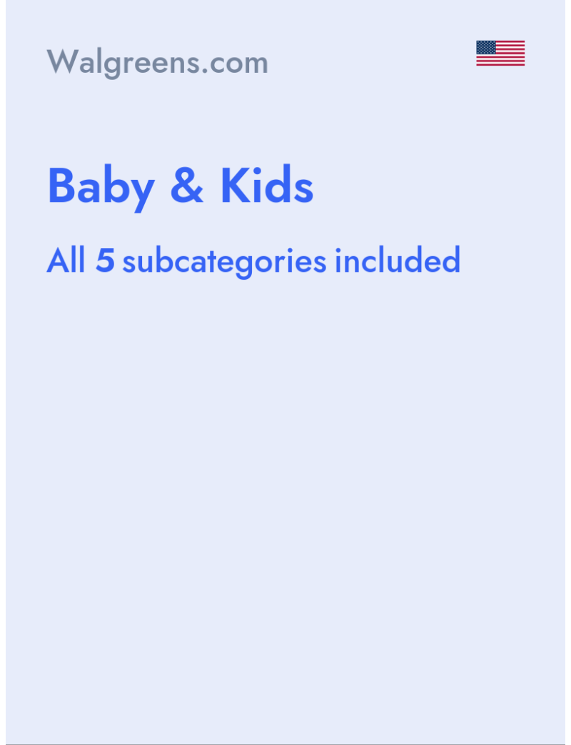 Baby & Kids - Walgreens.com - USA