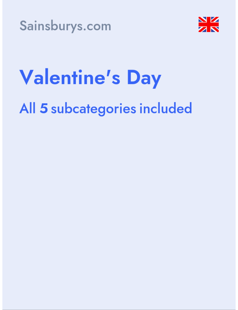 Valentine's Day - Sainsburys.com - United Kingdom