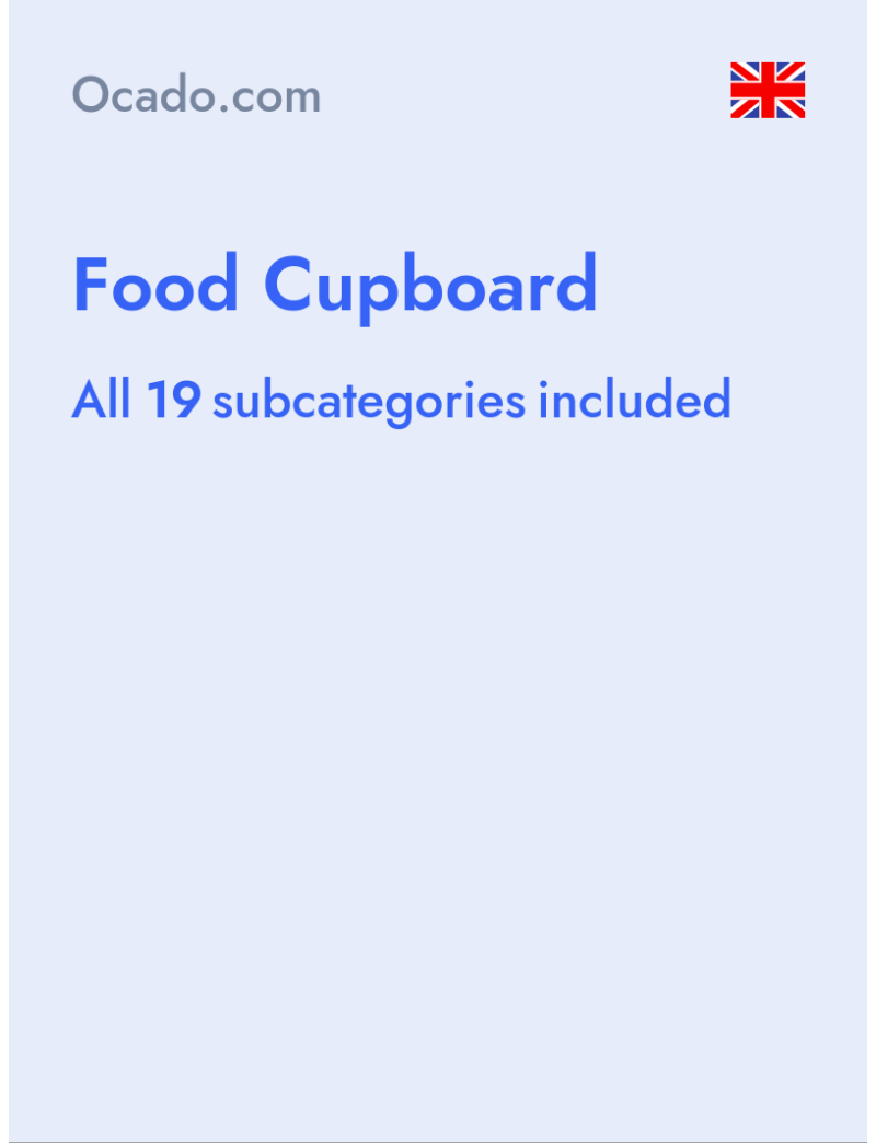 Food Cupboard - Ocado.com - United Kingdom