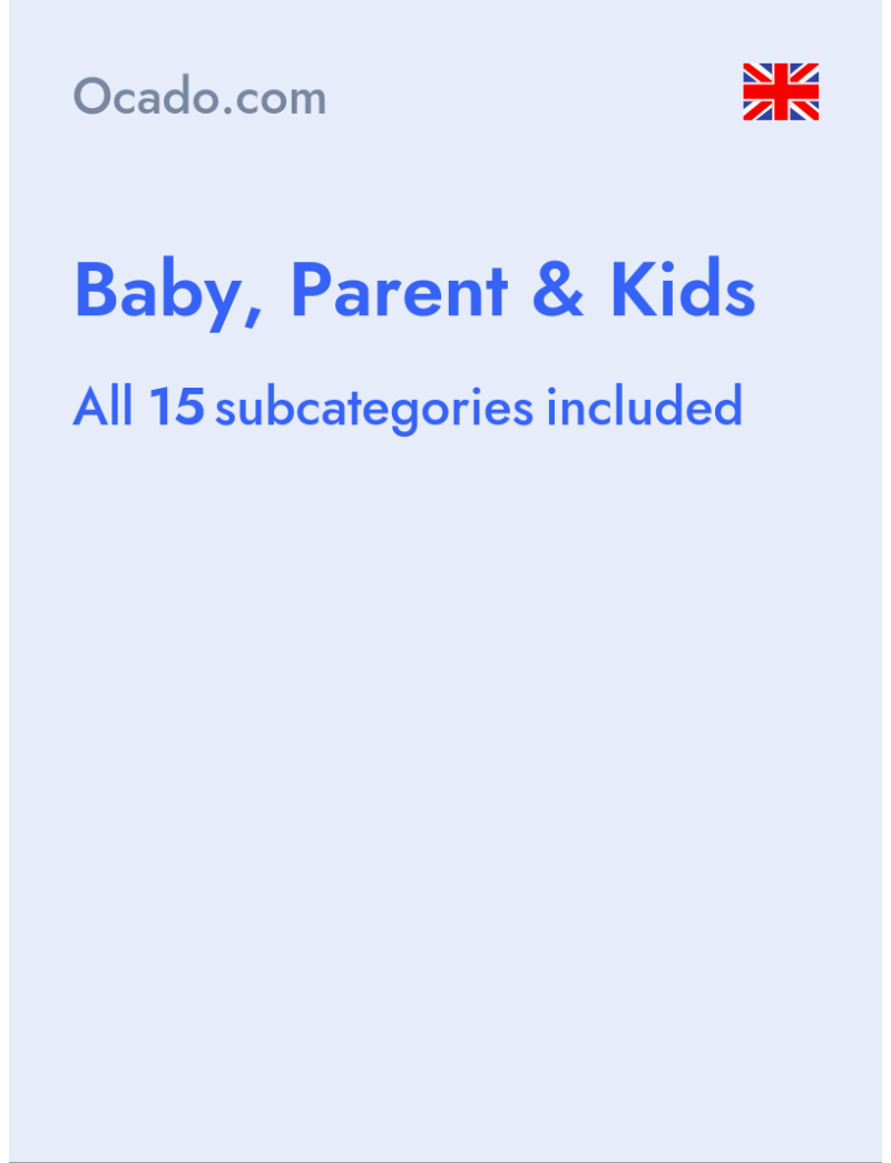 Baby, Parent & Kids - Ocado.com - United Kingdom