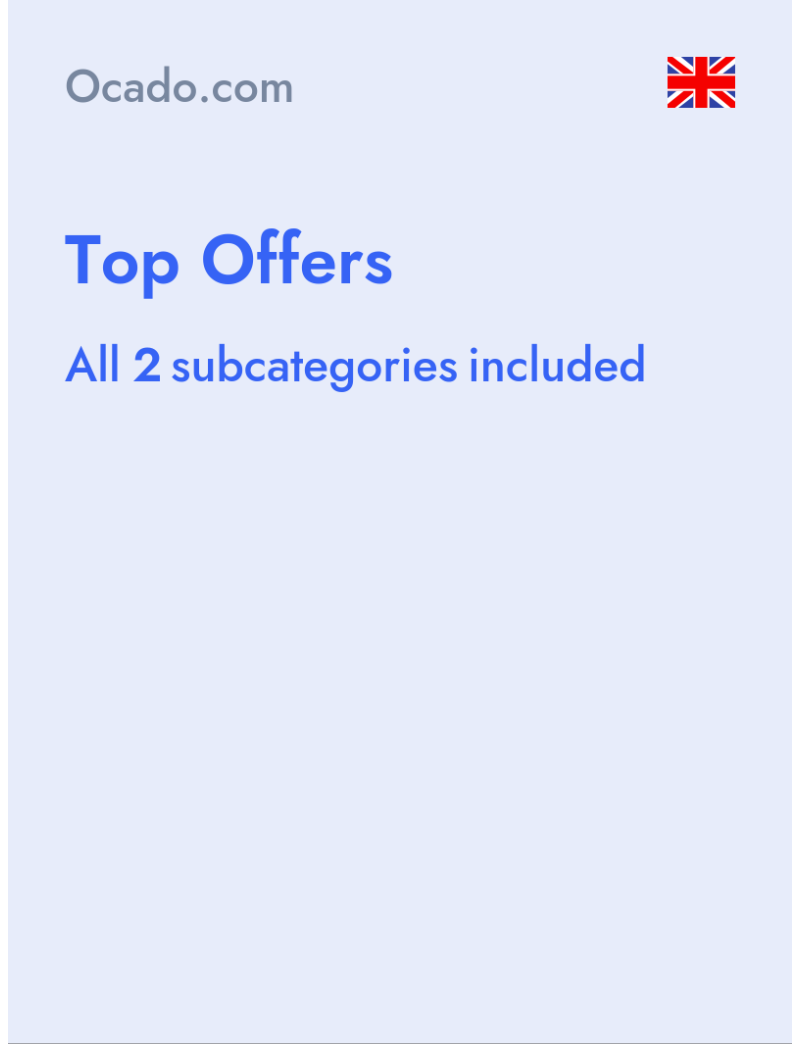Top Offers - Ocado.com - United Kingdom