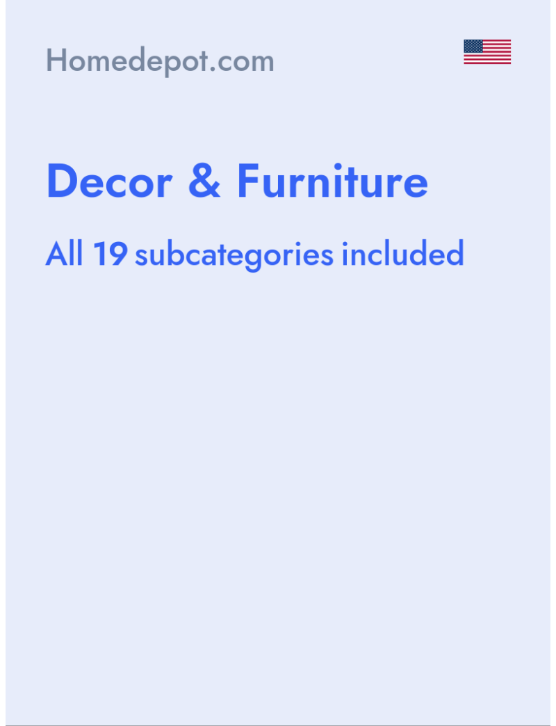Decor & Furniture - Homedepot.com - USA