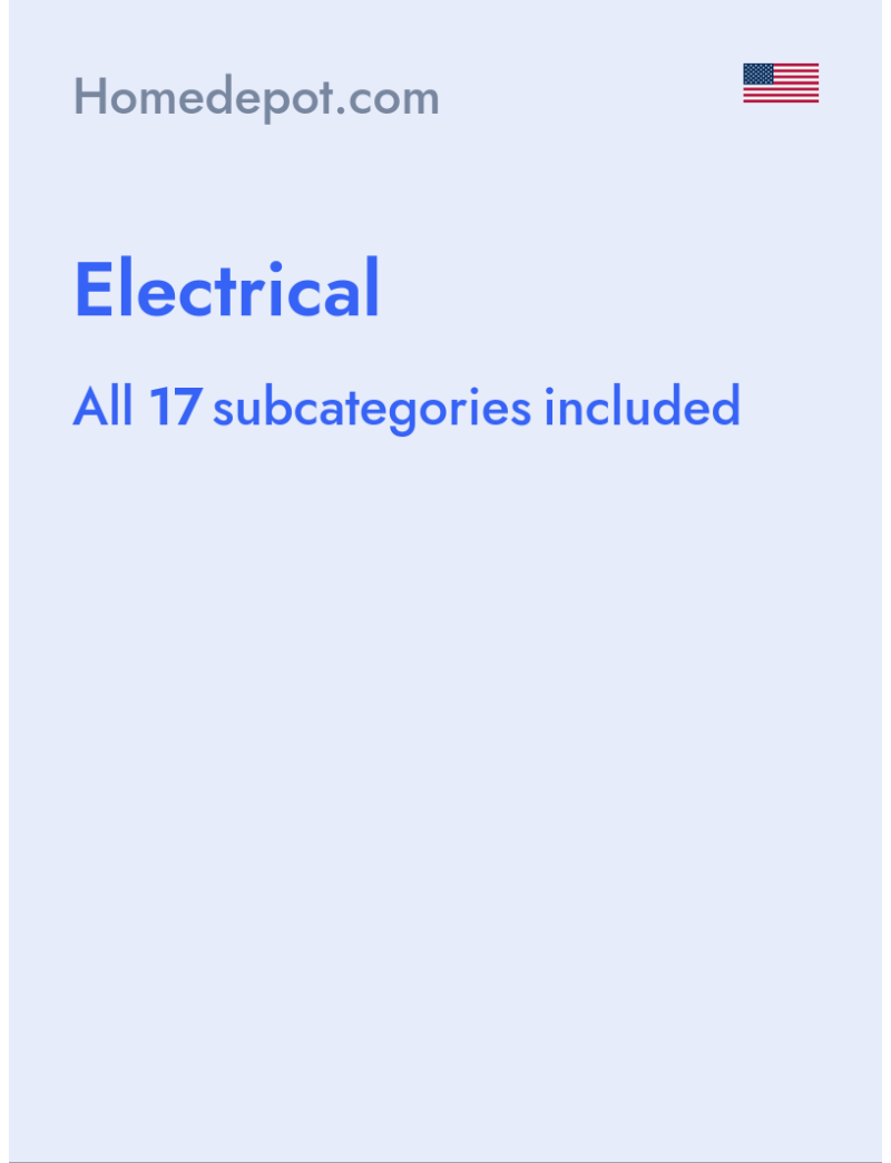 Electrical - Homedepot.com - USA