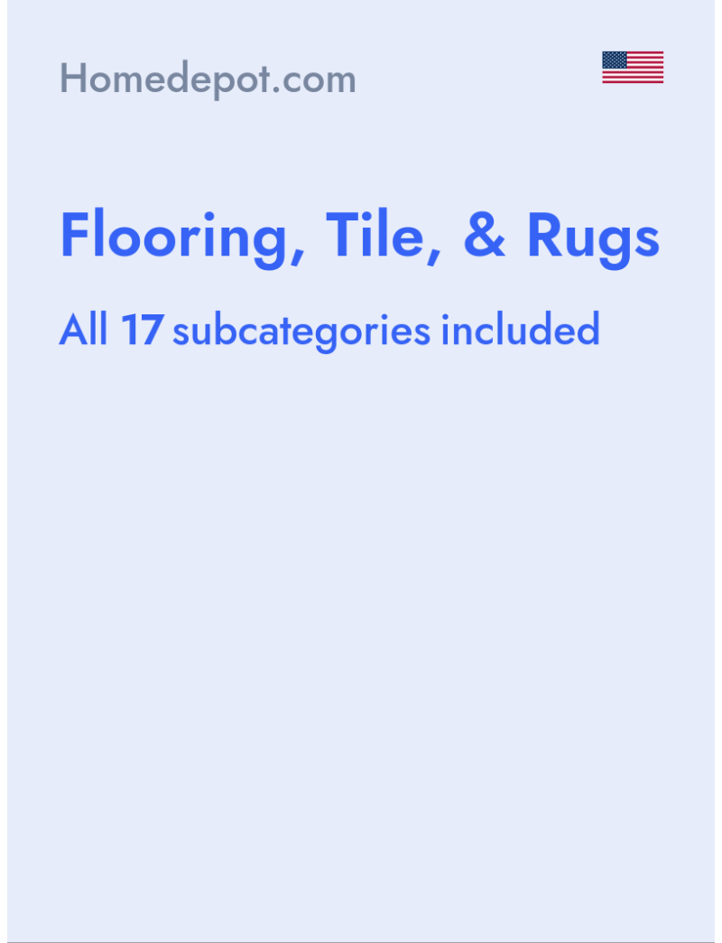 Flooring, Tile, & Rugs - Homedepot.com - USA