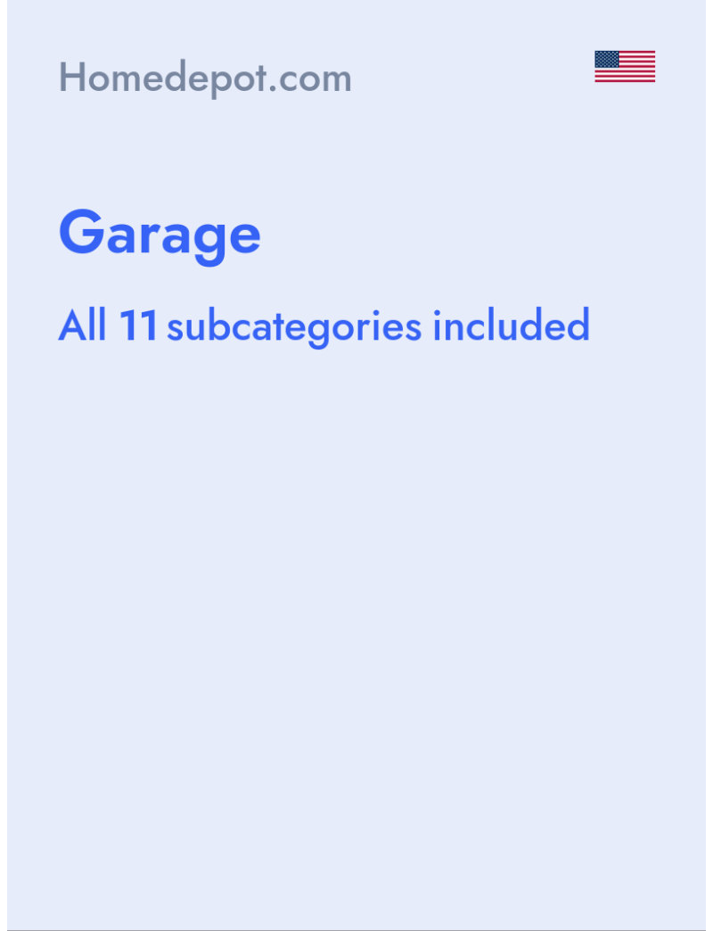 Garage - Homedepot.com - USA