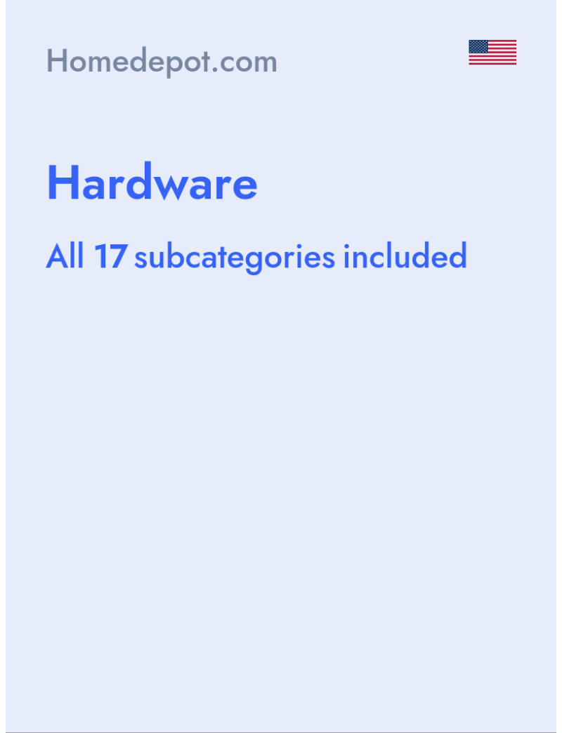 Hardware - Homedepot.com - USA
