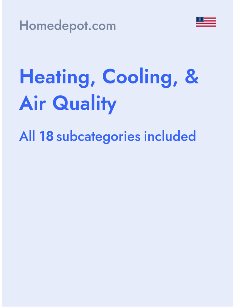 Heating, Cooling, & Air Quality - Homedepot.com - USA