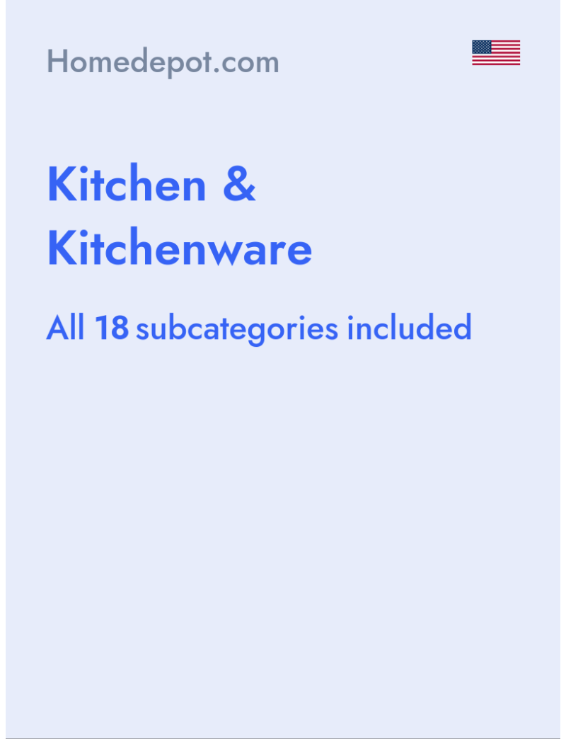 Kitchen & Kitchenware - Homedepot.com - USA