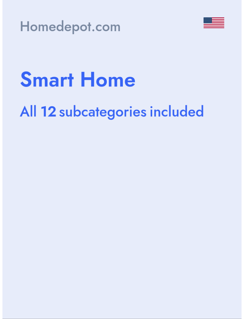 Smart Home - Homedepot.com - USA