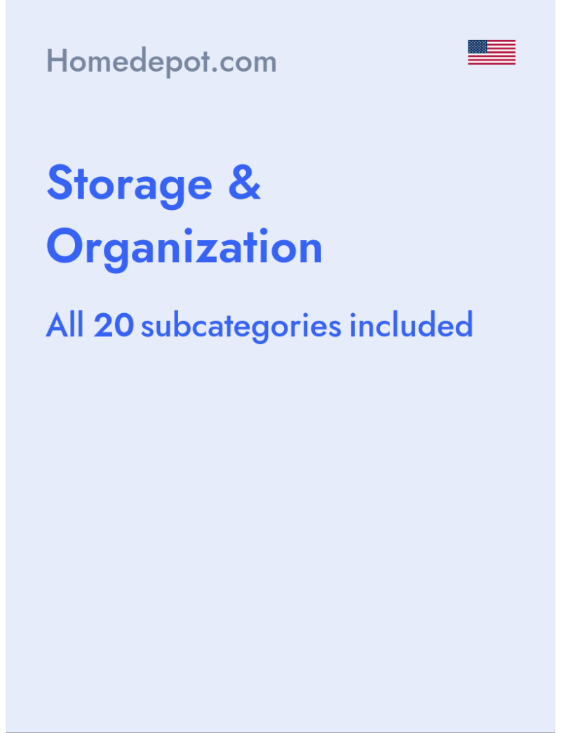 Storage & Organization - Homedepot.com - USA